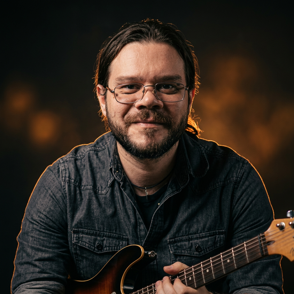 Flávio Mateus, professor de guitarra